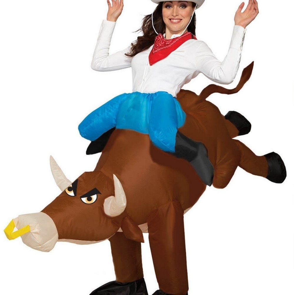 Inflatable Ride A Bull Costume
